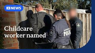 YouTube video thumbnail: Sydney Childcare Worker Facing 329 Charges Identified as Hamish Tait