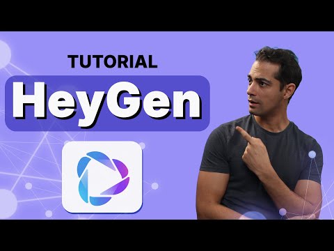 Como CRIAR VÍDEO com IA: TUTORIAL de HEY GEN
