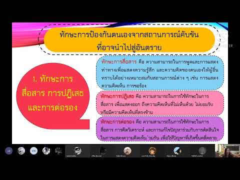 สุขศึกษาม.2หน่วยการเรียนรู้ทรา12ทักษะชีวิต