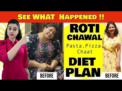 Kaise ROTI & CHAWAL Khakar Meri Client Hui 91 से 69 kgs | Magical Diet Plan To Lose Weight Fast