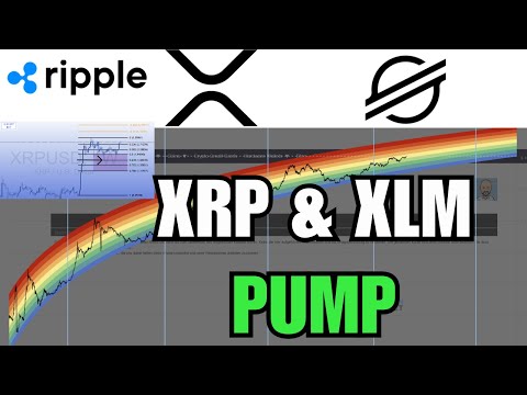 Ripple XRP & Stellar XLM Pump 🚨 The Rainbow Chart | Crypto Price Charts 💥