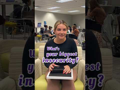 What’s your biggest insecurity? #college #students #pennstate