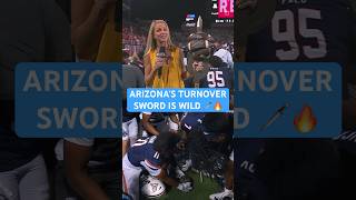 The Arizona Wildcats are putting their cactus sword to work tonight 🗡️🌵