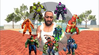 Franklin Try New Magical Watch HULK Mode in Indian Bike Driving 3D!