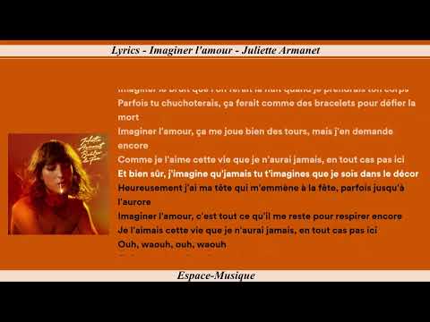 Lyrics   Imaginer l'amour   Juliette Armanet