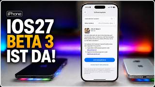 iOS 27 Beta 3 ist DA! Neue SIRI und alle NEUERUNGEN! 🔴