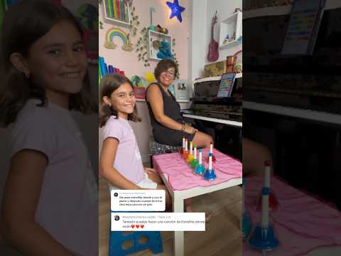 🌠ESTRELLITA dónde estás 🌟para Piano y Campanas Musicales🔔