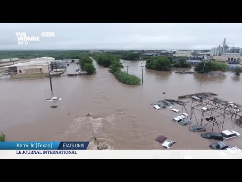 Intempéries au Texas : le fleuve Guadalupe déborde