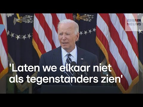 Joe Biden in toespraak over verkiezingsuitslag