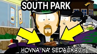 South Park hovna na sedačkách