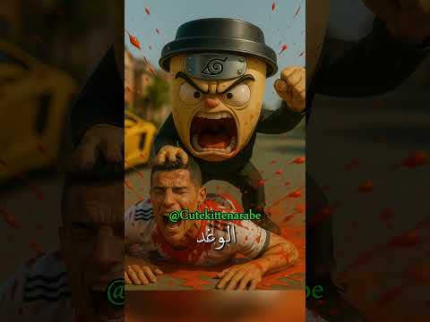 رونالدو رسم على سيارة لامبورجيني وهذا ما حدث 😭