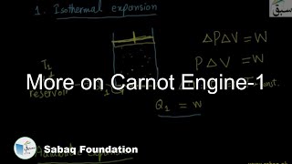 More on Carnot Engine-1
