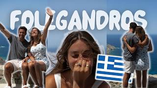 FOLEGANDROS 🇬🇷 The most magical Greek island we’ve EVER visited (& our WEDDING LOCATION!) 💒🥹💍