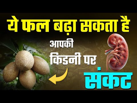 ये 1 फल बन सकता हैं आपकी किडनी का काल | Chikoo for Kidney Health | CKD Diet in Hindi