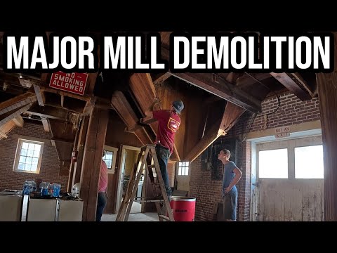 Grain Bin Demolition, ANOTHER Trailer Load Of Parts  & Project Updates!!