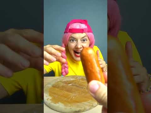 Buldak Carbonara Noodles with Crispy Fish and Chips Mukbang ASMR | PinkyBlack #shrots