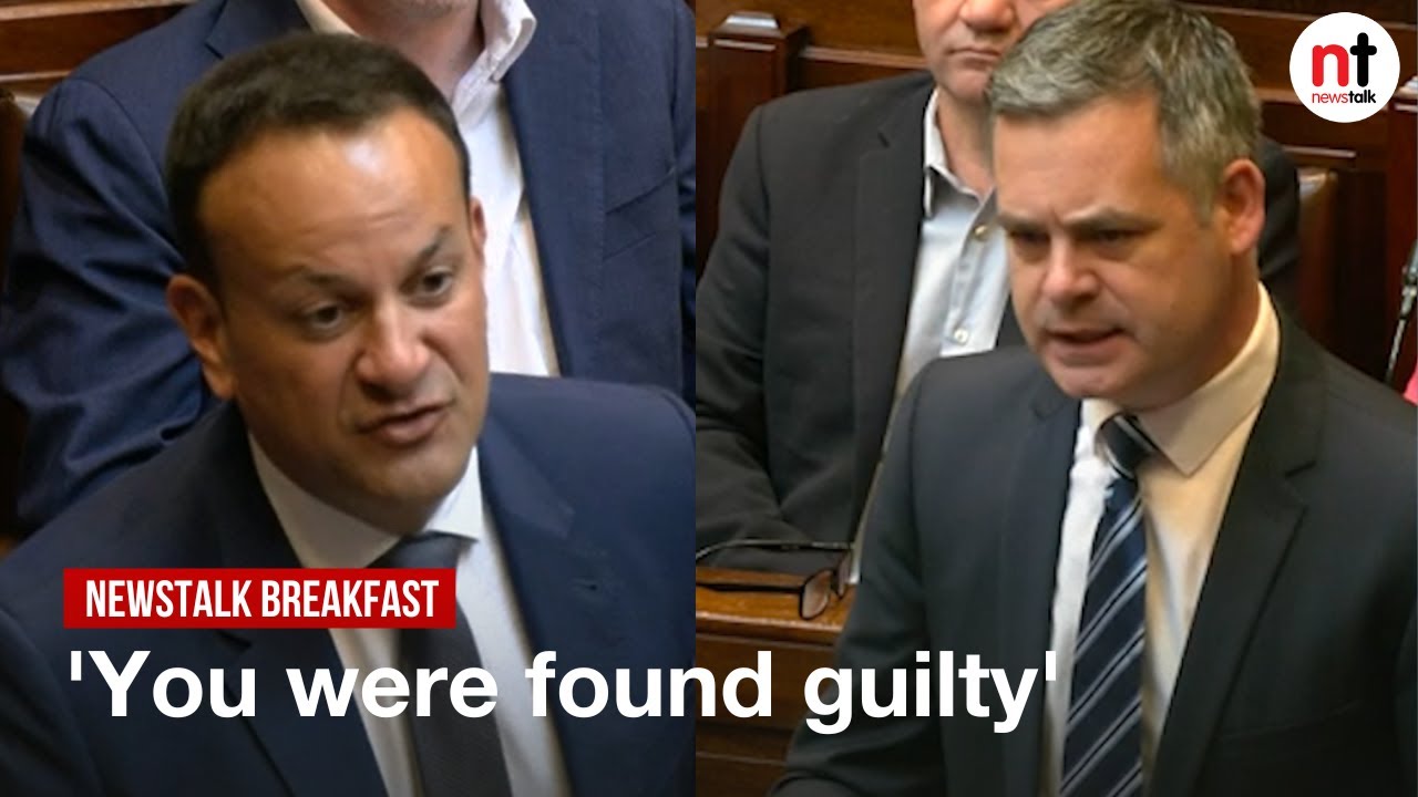 Leo Varadkar and Pearse Doherty Launch Personal Attacks on each other in the Dáil
