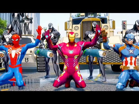 GTA 5 Superheroes: Ultimate Game Animation Compilation! | FULL MOVIE #avengers #movie