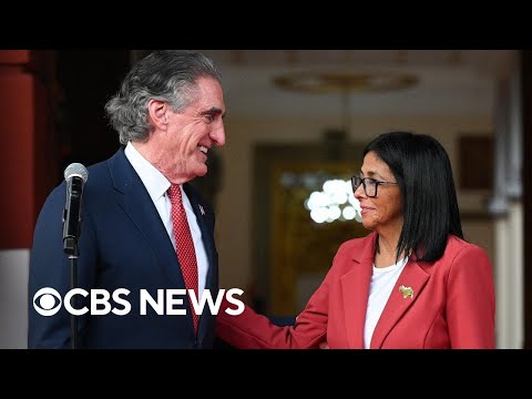 YouTube video thumbnail: Latest News on Historic U.S. Meeting in Venezuela