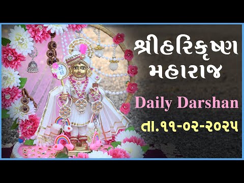 Harikrushna Maharaj | હરિકૃષ્ણ મહારાજ | Daily Darshan | 11 Feb 2025