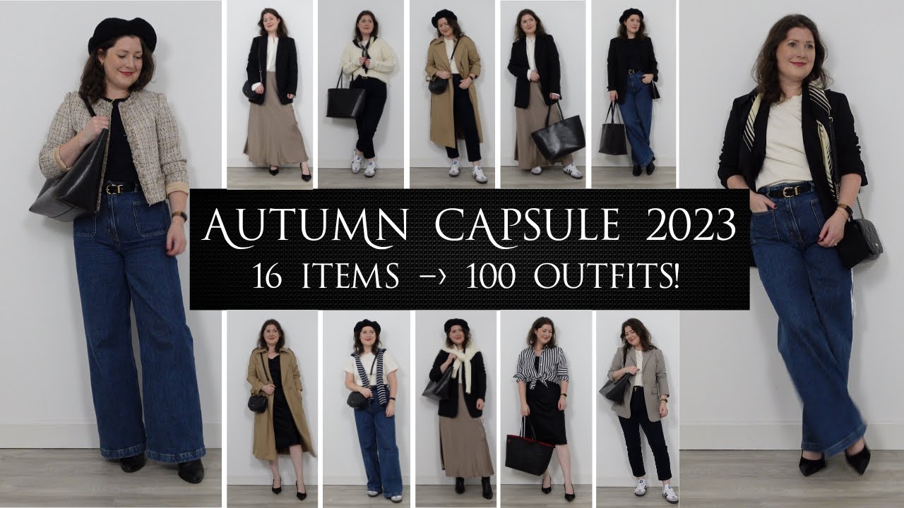 Autumn Capsule 2023 | The #1 Secret to creating a Capsule that WORKS for you | 100 Outfit Ideas