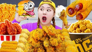 MUKBANG🍗 BHC BBURINKLE CHICKEN🍗 COLLECTION by HIU 하이유