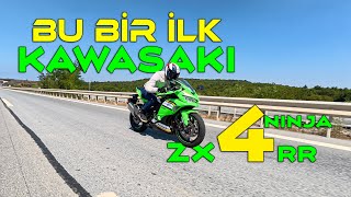 Bu Bir İlk! Kawasaki Ninja ZX 4RR - 4 Silindir - 400cc