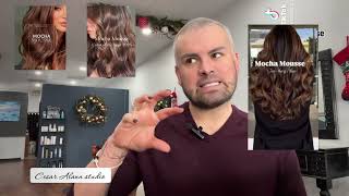 Mocha Mousse color de cabello para este 2025