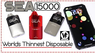 Worlds Thinnest Disposable! The SEA XS