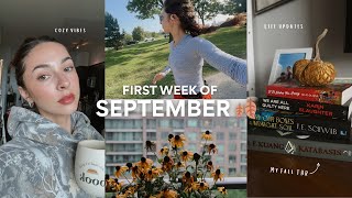 Cozy Start to September 🍂 | Fall vibes, Life updates, What I'm Reading 📚