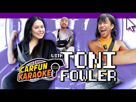CARFUN KARAOKE WITH TONI FOWLER! | mimiyuuuh