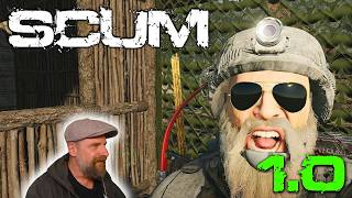 SCUM v1.0 🚜 113: Wandtarnnetz & Wendeltreppe? Das wird!