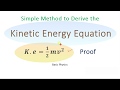 Kinetic Energy Derivation Concepts