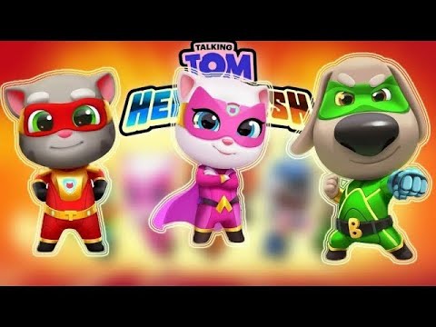 Talking Tom Hero Dash Run : Android Gamplay