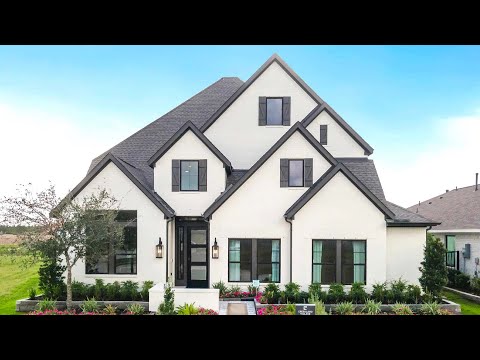 ELEGANT 2025 MODEL HOUSE TOUR NEAR HOUSTON TEXAS!