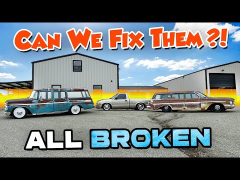1961 Chevy Wagon OVER HEATING issue. 1968 International. Blown out Mufflers. S-10. Bad Fans. MORE