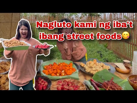 Sinubukan naming magluto ng iba’t-ibang klaseng street foods | Ka Mangyan Vlogs