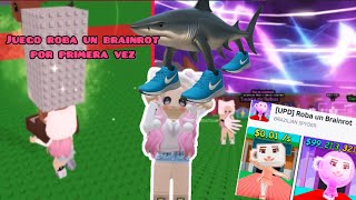 Juego ROBA UN BRAINROT! Por primera vez en vez😱#roblox #youtube