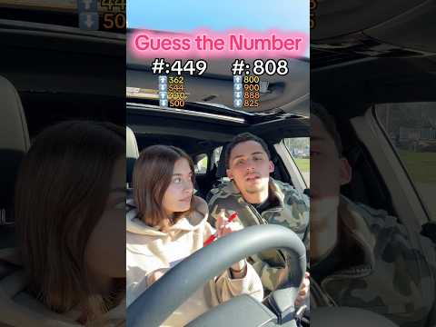 GUESS THE NUMBER 1-1000🔥❤️ #viral #couple #funnyvideos