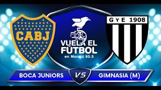 🟥 EN VIVO | BOCA JUNIORS vs GIMNASIA de MENDOZA - TORNEO APERTURA (FECHA 8)