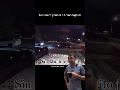 Nos EUA tentaram assaltar uma Lamborghini, porém o cara saiu com uma bazuca ￼