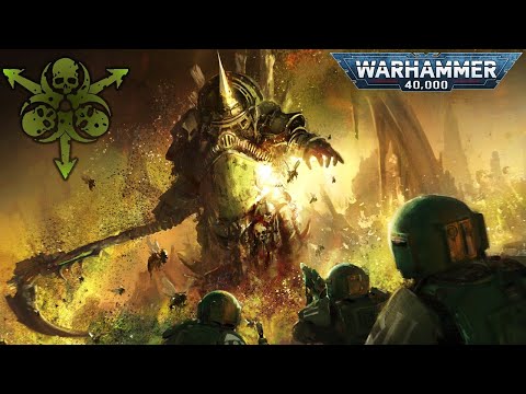 TYPHUS and the DEATH GUARD - Legendary Lords of Total War Warhammer 40k