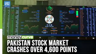 YouTube video thumbnail: Pakistan Stock Market Crashes Over 4,600 Points After Trump Ends Iran Ceasefire