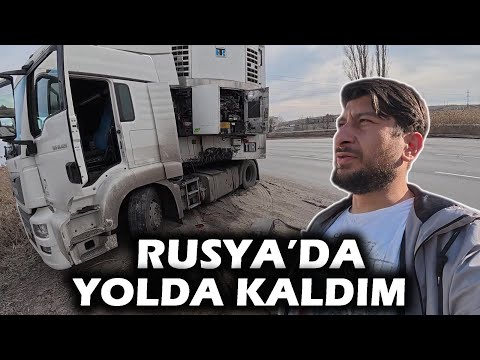 Rusya'ya Girer Girmez Ceza Yedim ! / Azerbaycan-Rusya Arası Sefer / Dorsem Bozuldu Yolda Kaldım !