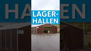 Lagerzelte zur Miete für eine Großbaustelle | HALTEC