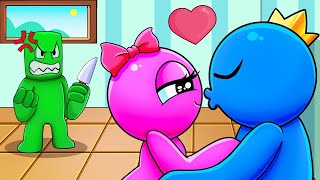 Blue Love At the First Sight | Rainbow Friends Animation