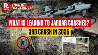 This Is Exclusive: IAF Jet Crashes In Rajasthan | Third Jaguar Fighter Jet Crash in 2025