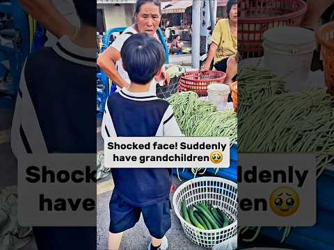 Shocked reaction! The mother suddenly has a grandchild #short #trending #viral #fyp