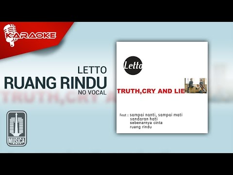 Letto – Ruang Rindu (Official Karaoke Video) | No Vocal – Female Version