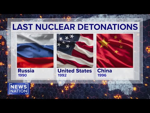 YouTube video thumbnail: Trump Calls for Nuclear Tests. How Would That Happen?